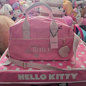Juicy Couture Double Pink Duffle Bag